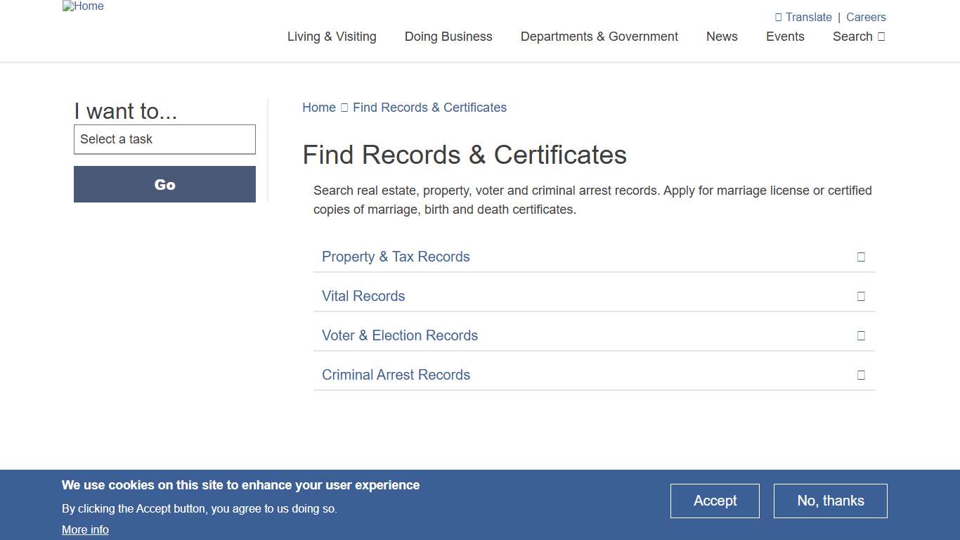 Find Records & Certificates Wake County Government